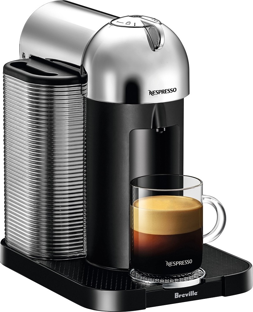Vertuo Capsule Coffee Machine Chrome Capsule Coffee Machines
