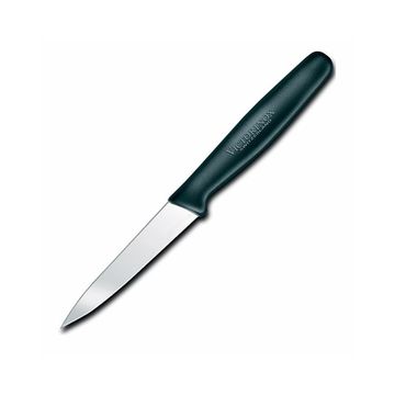 Couteau d'office à bout pointu petit 3,25" - Noir