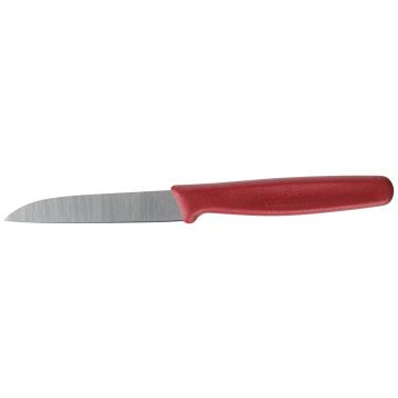 Couteau d’office pied de mouton 3,25" - Rouge
