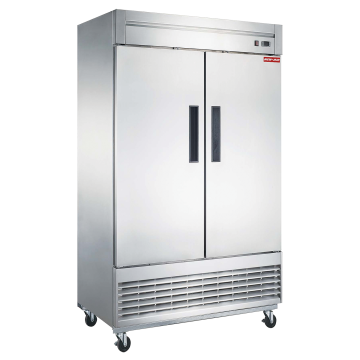 Réfrigérateur 2 portes pleines battantes - 54"