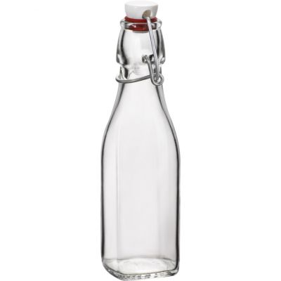 8.5 oz Swing Top Glass Bottle - Clear