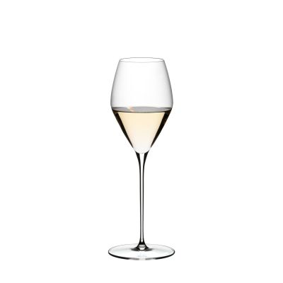 Set of Two White Sauvignon Wine Glass Veloce
