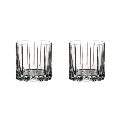 Set of Two 9 oz Rocks Glasses - Drink Specific