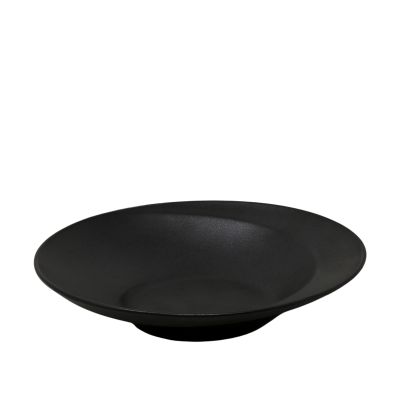 10.4" Pasta Round Plate - Black