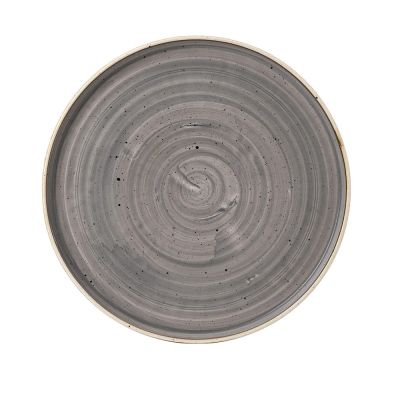 11" Stonecast Plate - Peppercorn Grey