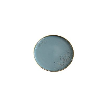 9" Round Plate - Pale Blue
