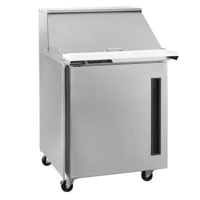 stainless steel refrigerated preparation table